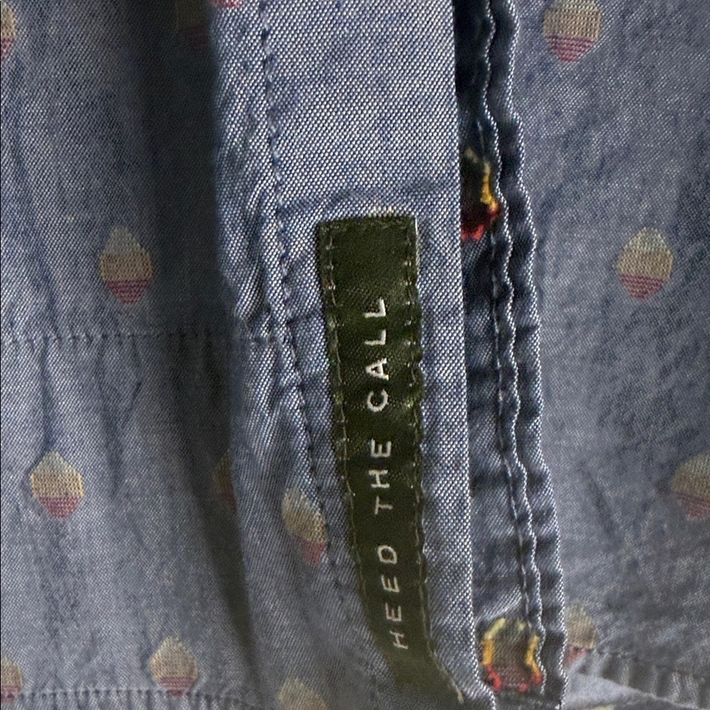Howler Brothers Blue Patterned Button Down Shirt.… - image 4